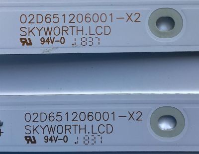 KIT DE LED'S PARA TV ELEMENT (2 PIEZAS) / NUMERO DE PARTE 02D651206001-X2 / A050132GD1000001 / YAL13-00630300-92 / 14AHT7F3W47 / PANEL CV320H1-F01 / MODELOS ELEFW328C / ELEFW328C  M8P0H - Imagen 3