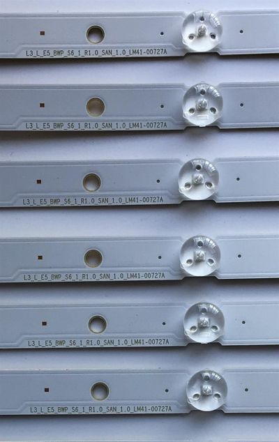 KIT DE LED'S PARA TV SONY (10 PIEZAS) / NUMERO DE PARTE LM41-00727A / L3_L_E5_BWP_S6_1_R1.0_SAN 1.0 / PANEL YS9F055CND01 / MODELOS KD-55X750H / XBR-55X800G / KD55X750H / XBR55X800 - Imagen 2