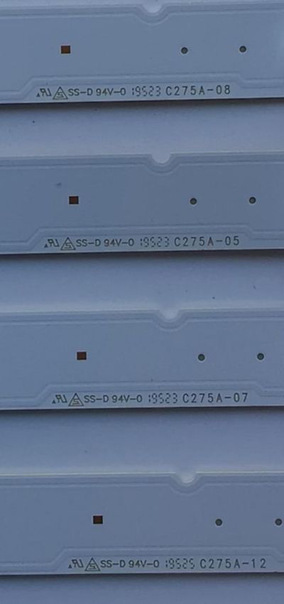 KIT DE LED'S PARA TV SONY (10 PIEZAS) / NUMERO DE PARTE LM41-00727A / L3_L_E5_BWP_S6_1_R1.0_SAN 1.0 / PANEL YS9F055CND01 / MODELOS KD-55X750H / XBR-55X800G / KD55X750H / XBR55X800 - Imagen 4