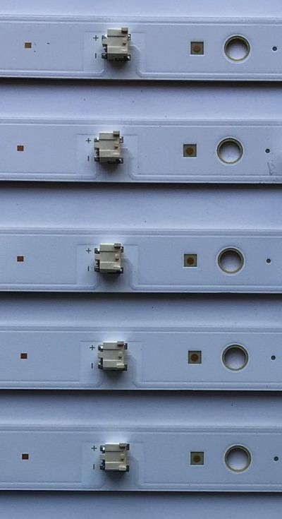 KIT DE LED'S PARA TV SONY (10 PIEZAS) / NUMERO DE PARTE LM41-00727A / L3_L_E5_BWP_S6_1_R1.0_SAN 1.0 / PANEL YS9F055CND01 / MODELOS KD-55X750H / XBR-55X800G / KD55X750H / XBR55X800 - Imagen 5