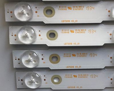 KIT DE LED'S PARA TV SONY ((24 PIEZAS)) / NUMERO DE PARTE LB75018 / LB75018 V0_01 / LB75018 V1_01 / PANEL'S T750QVF05.2 / YD8F007DND01B / T750QVF05.4 /  MODELO XBR-75X900F / XBR75X900F - Imagen 8