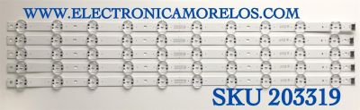 KIT DE LED'S PARA TV LG (5 PIEZAS) / NUMERO DE PARTE EAV64492501 / SSC_Y19_TRIDENT_70UM73_S / SSC_Y19_TRIDENT_70UM73_REV00_181016 / PANEL NC700DQE-VSHX1 / MODELOS 70UM6970PUA / 70UM6970PUA.BUSMLOR / 70UM7370PUA.BUSMLJR