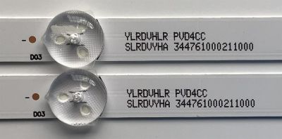 KIT DE LED'S PARA TV INSIGNIA (2 PIEZAS) / NUMERO DE PARTE 2D03689 / SHINEON 2D03689 REV.A / S0192 / SLRDVYHA 34476100021 1000 / YLRDVHLR PVD4CC / PANEL BOEI236WX1 / MODELO NS-24D310NA19 - Imagen 3