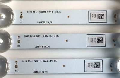 KIT DE LED'S PARA TV PHILIPS ((6 PIEZAS)) / NUMERO DE PARTE LB6507B / LB6507B V0_00 / UDULEDLXT013 REV.A / 81428 BC-J E469119 / 65W11S1P / PANEL'S UBF85XA-G029 / HV650QUB-F90 / LC650EGY(SM)(M5) / MODELOS 65PFL5604/F7 / 65PFL5504/F7 / 65PFL4864/F7  - Imagen 2