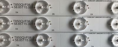 KIT DE LED'S PARA TV VIZIO (36 PIEZAS) NUMERO DE PARTE LBM850M0122-Q-4 / 58.85T15.001 / EVERLIGHT LBM850M0122-Q-4(HF)(0) / T850QVF06.0 / 033ZW14 / PANEL T850QVF06-0 / MODELO P85QX-H1 - Imagen 4