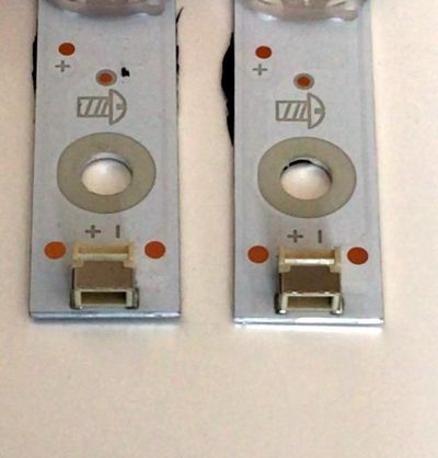 KIT DE LED'S PARA TV VIZIO (2 PIEZAS) / NUMERO DE PARTE GJVIZIO322X6VB39 / LB-DM3030-GJVIZIO322X6VB39-J / LB-DM3030-GJVIZIO322X6VB39-T / 210BZ06D0B334BC05X / 32VB39 / PANEL TPT315B1-1B01.L S22A / MODELO D32F-G1 - Imagen 2