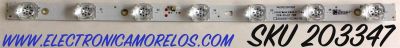 LED PARA TV INSIGNIA (1 PIEZA) / NUMERO DE PARTE 30322007002 / LED22D07-ZC23AG-03 / 22000M04 / PANEL T215HVN01.1 / MODELO NS-22D510NA19