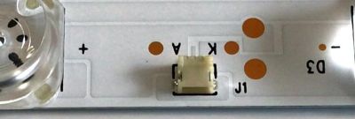 LED PARA TV INSIGNIA (1 PIEZA) / NUMERO DE PARTE 30322007002 / LED22D07-ZC23AG-03 / 22000M04 / PANEL T215HVN01.1 / MODELO NS-22D510NA19 - Imagen 3