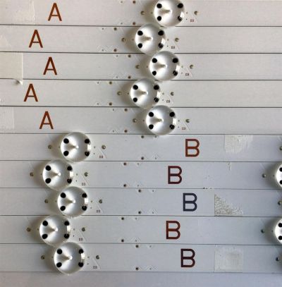 KIT DE LED'S PARA TV VIZIO (10 PIEZAS) / NUMERO DE PARTE FY19 VIZIO 60 INCH_TYPEA_V605_R03_181210 / FY19 VIZIO 60 INCH_TYPEB_V605_R03_181210 / FM328 / FL328 / K0320 / PANEL SD600DU1-1 / MODELO V605-G3 - Imagen 3