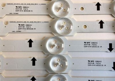 KIT DE LEDS ORIGINAL PARA TV SAMSUNG 12 PIEZAS / NUMERO DE PARTE BN96-32178A / BN96- 32179A / 32178A / 32179A / SAMSUNG_2014SVS_UHD_50_3228_L08_REV1.1 / R06_REV1.1 / LM41-00088Z / LM41-00088Y / PANEL CY-GH050HGNV9H / MODELO UN50HU6950FXZA / UN50HU6900FXZA - Imagen 2