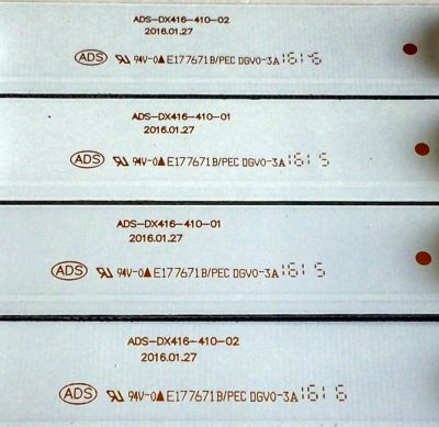 KIT DE LED'S PARA TV SEIKI (4 PIEZAS) / NUMERO DE PARTE ADS-DX416-410-01 / E177671B/PEC DGV0-3A / LTE42376 / PANEL D420D3-GTBA-COX / MODELO SE42FYP1T   - Imagen 4