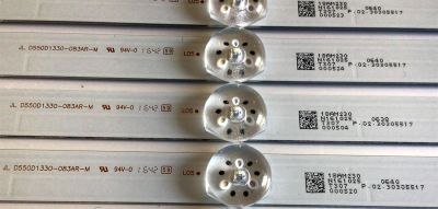 KIT DE LED'S PARA TV KONCHRIS (10 PIEZAS) / NUMERO DE PARTE JL.D550D1330 / JL.D550D1330-083AR-M / JL.D550D1330-083AL-M / 18AM230 / N161025 / P.02. 30305516 / P.02. 30305517 / PANEL LSC550FN18 / MODELO CME55N99 - Imagen 4