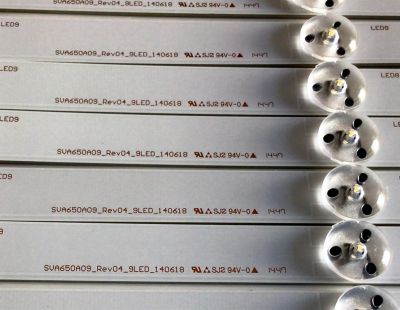 KIT DE LED'S PARA TV SONY (18 PIEZAS) / NUMERO DE PARTE SVA650A09_REV04_9LED_140618 / SD65S0AE0 / PANEL T650QVF06.2 / MODELOS XBR-65X850C / XBR65X850C - Imagen 2