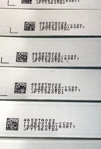 KIT DE LED'S PARA TV ELEMENT (10 PIEZAS) / NUMERO DE PARTE 3P55TA004-A0 / 4655TA003 / 112600165-YC00 / 18AE630BN180811 / PANEL LC546PU2L02 / MODELO E4STA5517 / E4STA5517 D8HYM - Imagen 3