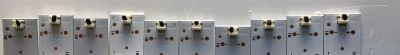 KIT DE LED'S PARA TV ELEMENT (10 PIEZAS) / NUMERO DE PARTE 3P55TA004-A0 / 4655TA003 / 112600165-YC00 / 18AE630BN180811 / PANEL LC546PU2L02 / MODELO E4STA5517 / E4STA5517 D8HYM - Imagen 2