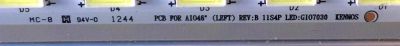 KIT DE LED'S PARA TV WESTINGHOUSE (2 PIEZAS) / NUMERO DE PARTE GI07030 / PCB FOR AI046" (LEFT) REV:B 11S4P / PCB FOR AI046" (RIGHT) REV:B 11S4P  / LED:GI07030 / AI046 11S4P GI07030 / MODELO UW46T7HW - Imagen 3