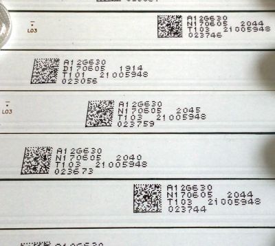 KIT DE LED'S PARA TV ELEMENT ((10 PIEZAS)) / NUMERO DE PARTE JL.D48051235-111AS-M / A12G630 / N1706505 / T101  21005948 / PANEL'S LSC480HN08-802 / MODELO 48" - Imagen 3