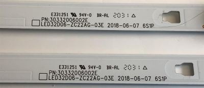 KIT DE LED´S PARA TV ONN ((2 PIEZAS)) / NUMERO DE PARTE 32000M16 / LED32D06-ZC22AG-03 / 30332006002 / LED32D06-ZC22AG-03D / 30332006002D / LED32D06-ZC22AG-03E / 30332006002E / LSC320AN09-H / V320BJ8-Q01 / MODELO 100012589 / E1AA32R / LT-32MAW205 / 32RC23 - Imagen 4