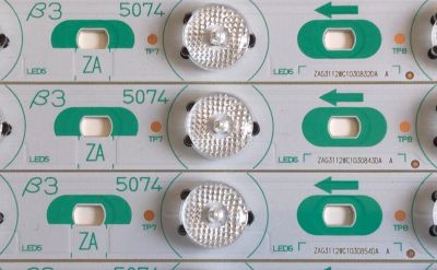 KIT DE LED'S PARA TV SHARP (INCOMPLETO 44 PIEZAS) NUMERO DE PARTE SN-AG-CU / HX-S(I).94-0 / 5069 / 5070 / 5071 / 5072 / 5073 / 5074 / PP/MP V1.0 PITCH 56MM / PANEL LK800D3GW40Z / MODELO LC-80LE844U - Imagen 7