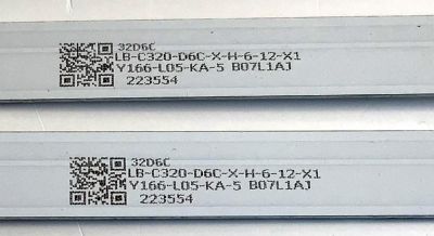 KIT DE LED'S PARA TV ONN (2 PIEZAS) / NUMERO DE PARTE LB-C320-D6C / LB-C320-D6C-X-H-6-12-X1 / CRH-BX32D6C3030060299AREV1.1 / 32D6C / 223554 / Y166-L05-KA-5  B07L1AJ / PANEL C320Y19-D6 / MODELO 100012589 (32 PULGADAS) - Imagen 3