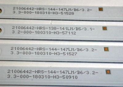 KIT DE LED'S PARA TV POLAROID (4 PIEZAS) / NUMERO DE PARTE AK40_40Y16_4X7_1W_MCPCB / AK40_40Y16_4X7_1W_MCPCB 12mm_V1 / 21006442-HRS / PANEL LSC400HN02-804 / MODELO PTV3915LED - Imagen 3