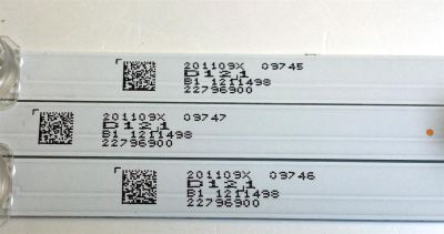 KIT DE LED'S PARA TV HISENSE (3 PIEZAS) / NUMERO DE PARTE CRH-BX40C130300603913 / CRH-BX40C130300603913REV1.0 / 201109X / 22796900 / PANEL V400HJ6-PE1 / MODELO 40H4030F - Imagen 3