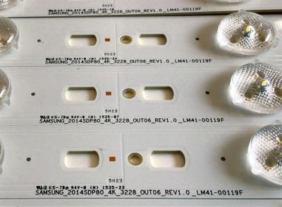 KIT DE LED'S PARA TV SHARP (64 PIEZAS) / NUMERO DE PARTE SAMSUNG_2014SDP80_4K_3228 / SAMSUNG_2014SDP80_4K_3228_IN06_REV1.0 / SAMSUNG_2014SDP80_4K_3228_OUT06_REV1.0 / LM41-00119G / LM41-00119F / PANEL JE805R3LW00A / MODELO LC-80UE30U - Imagen 5