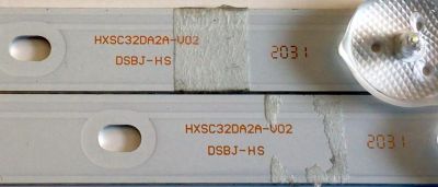 KIT DE LED'S PARA TV RCA (2 PIEZAS) / NUMERO DE PARTE HXSC32DA2A / HXSC32DA2A-V02 / TV23110002 / D10-A3-EKYM-A05-005)200902N / PANEL LSC320AN10-H07 / MODELO RLDED3258A - Imagen 2