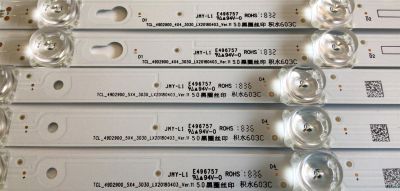 KIT DE LED'S PARA TV TCL (8 PIEZAS) / NUMERO DE PARTE 49D2900 / TCL_49D2900_5X4_3030_LX20180403 / TCL_49D2900_4X4_3030_LX20180403 / YHA-4C-LB4905-YH / PANEL LVU485ND1L / MODELO 50S431 - Imagen 2