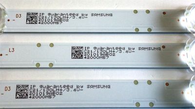 KIT DE LEDS ORIGINAL PARA TV WESTINGHOUSE 3 PIEZAS / NUMERO DE PARTE 30342008210E / LED42D08A-ZC26AG-01E / 42000M57 / PANEL V430DJ1-Q01 REV.C1 / DISPLAY CC430PV2D VER.03 / MODELOS WR43UX4019 / LT-43MAW605 - Imagen 2