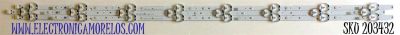KIT DE LEDS PARA TV SAMSUNG ORIGINAL 3 PIEZAS / NUMERO DE PARTE BN96-46569A / 46569A / L1_N5K_5_FAM_(1)_R1.1_S2R_100 / LM41-00620A / PANEL CY-JN040BGNV1H / MODELO UN40J5290AFXZA