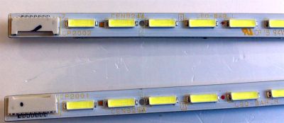 KIT DE LED'S PARA TV SANSUI (2 PIEZAS) NUMERO DE PARTE CEN924A / CEN925A / LED-BAR-L / LED-BAR_R / CP2002 / CP2001 / CP 15 94-0 KT    KW-ALE / MODELO SLED3900 K - Imagen 2