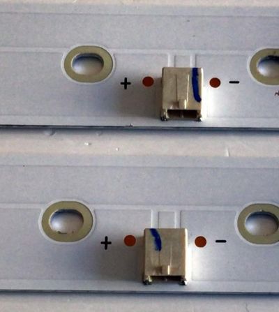 KIT DE LED'S PARA TV ONN (2 PIEZAS) NUMERO DE PARTE BX24D6C303006029BU / CRH-BX24D6C303006029BUREV1.0 / LB-C240-D6C-X-C-6-18-X1 / B200601A5P / Y166-L05-JA-5 / 221471 / 24D6C / PANEL C2410Y19-D6 / MODELO 100012590 - Imagen 2