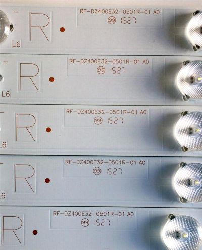 KIT DE LED'S PARA TV VIZIO (10 PIEZAS) NUMERO DE PARTE RF-DZ400E32-0501 / RF-DZ400E32-0501L-01 / RF-DZ400E32-0501R-01 / 056380150091 / MODELOS E40-C2 / E40-C2  LWZQSFCR - Imagen 2