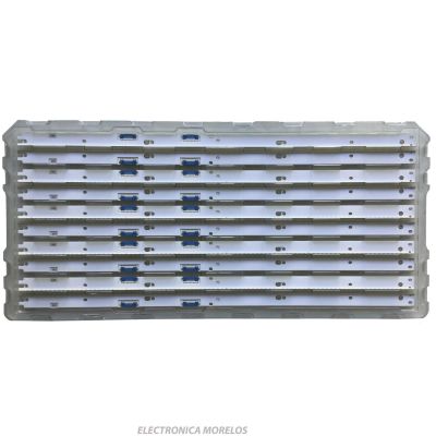 KIT DE LEDS PARA TV SAMSUNG NUEVOS / 2 PZ ORIGINAL / NUMERO DE PARTE 2353A / 2354A / BN96-42353A / BN96-42354A / PANEL CY-SM065FLAV6H / CY-SM065FLAVAH / CY-SM065FLAV4H / CY-UM065FLAV4H / MODELO / UA65MU7000KX / MAS MODELOS EN DESCRIPCION - Imagen 2