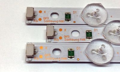 KIT DE LED'S PARA TV SAMSUNG (3 PIEZAS) / NUMERO DE PARTE 303GC430044E / GC43D08-ZC22AG-17E / GC430M12 / 344761000229000 / 70401-00099 / 6222-A0 / MODELO UN43N5300AFXZA - Imagen 3