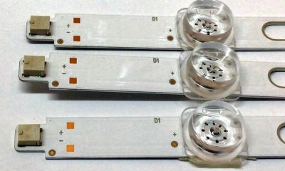 KIT DE LED´S PARA TV SAMSUNG (3 PIEZAS) / NUMERO DE PARTE 261501010092 / E257384 / 200624-1.4 / 00943Y / 2433B / PANEL CY-BT043HGAR1V / MODELO UN43TU7000FXZA AE10 / UN43TU700DFXZA AE10 - Imagen 4