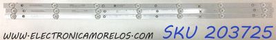 KIT DE LED´S PARA TV WESTINGHOUSE (3 PIEZAS) / NUMERO DE PARTE ZG43G5SP30300703981 / 30300703981 / 220848 / E479275 / PANEL C430Y19-5C / MODELO WR43FX2019