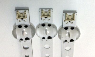 KIT DE LED'S PARA TV LG ((3 PIEZAS)) / NUMERO DE PARTE EAV65022401 / HL-99430CSP1616-0701S-03 B0 3X7 / LED-Y21-43UP75 / 43007S / DISPLAY HV430QUB-F7D / MODELOS 43UP7560AUD / 43UP7560AUD.BUSGLJM / 43UP75006LF / 43UP7500PSF / 43UP7500PSF.AWZGLJZ - Imagen 2