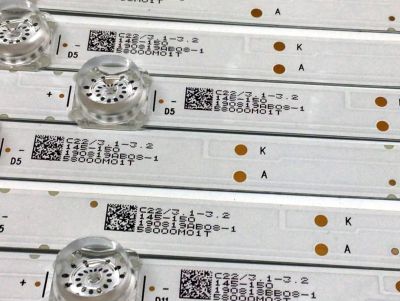 KIT DE LED´S PARA TV WESTINGHOUSE (10 PIEZAS) / NUMERO DE PARTE LED58D06A-ZC29AG-07T / LED58D06B-ZC29AG-07T / 30358006005T / 30305800606T / E331251 / PANEL CC575PU1L01 / MODELO WR58UX4019 - Imagen 2