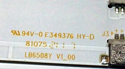 KIT DE LED´S PARA TV VIZIO (48 PIEZAS) / NUMERO DE PARTE LB6508Y / LB6508Y V0_00 / LB6508Y V1_00 / 210BZ06D0B339CP00L / E313218 / 300G2 000002R / 317B0000650V049817 / PANEL TPT650WR-QVN07.U / MODELOP65Q9-J01 - Imagen 4