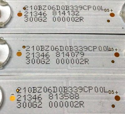 KIT DE LED´S PARA TV VIZIO (48 PIEZAS) / NUMERO DE PARTE LB6508Y / LB6508Y V0_00 / LB6508Y V1_00 / 210BZ06D0B339CP00L / E313218 / 300G2 000002R / 317B0000650V049817 / PANEL TPT650WR-QVN07.U / MODELOP65Q9-J01 - Imagen 3