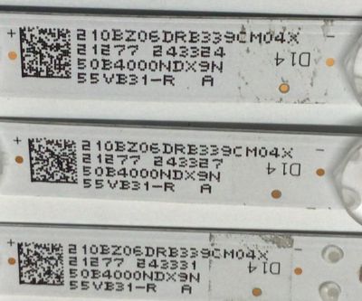 KIT DE LED´S PARA TV INSIGNIA (2 PIEZAS) / NUMERO DE PARTE 30342011004 / LED42D11-ZC52AG-04 / E331251 / 210409AB08 / 42000M67 / PANEL JE415D3HHA0L / MODELO NS-42F201NA22 - Imagen 2