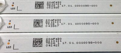 KIT DE LED´S PARA TV (3 PIEZAS) / NUMERO DE PARTE JL.D39571330-456AS-M / JL.D39571330-456AS-M_V01 / E479275 / 17.01.0000098-000 - Imagen 3