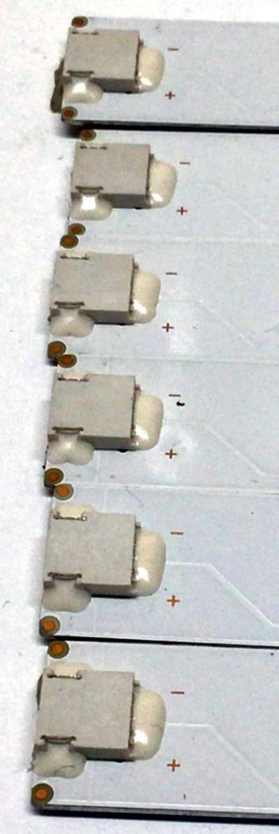 KIT DE LED´S PARA TV NEC (12 PIEZAS) / NUMERO DE PARTE SVV500A91 / PC65248A / T310E4AY325H / SVV500A91_12LED_R_REV00_180428 / SVV500A91_12LED_L_REV00_180428 / E20262 / 210BZ05DLBCBGDL03B / 210BZ07DRBCBGDL03B / PANEL TPT500U1-QVN03.U REV:S5B0AG / E507Q - Imagen 3