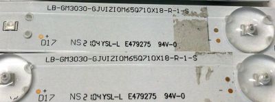 KIT DE LEDS PARA TV VIZIO 20 PIEZAS / NUMERO DE PARTE LB-GM3030-GJVIZIOM65Q710X18 / LB-GM3030-GJVIZIOM65Q710X18-L-1-S / LB-GM3030-GJVIZIOM65Q710X18-R-1-S / 210BZ06DRB339CP05X / 75B4000NDN9N / 65VB01-R / 65VB01-L / PANEL TPT650WR-QVN07.U / MODELO M65Q7-J01 - Imagen 2