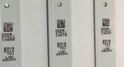 KIT DE LED´S PARA TV LG (8 PIEZAS) / NUMERO DE PARTE EAV65016701 / SSC_Y21_SLIM TRIDENT_65UP80_LGD_(0.6PI)_REV00_210105 /  / SSC_Y21_SLIM TRIDENT_65UP80 / E469119 / PANEL NC650TQG-AAKH1 / MODELO 65UP6000PUA - Imagen 2