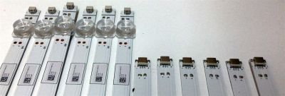 KIT DE LED´S PARA TV VIZIO(12 PIEZAS) / NUMERO DE PARTE LB7502K / LB7502K V1_V756_R / LB7502K V0_V756_L / 20101211 / E493461 / 2C5960117R / 7839-814012-04661321 / 7839-699012-04661321 / MODELO V756-J03 - Imagen 2