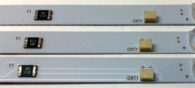 KIT DE LED´S PARA TV SAMSUNG (3 PIEZAS) / NUMERO DE PARTE TAN32044T / TAN32044T V0_01 / E349376HY-AI81075 / 0981-0108-SH04 / 09810108SH04 / MODELO UN32N5300AFXZA VF06 - Imagen 2