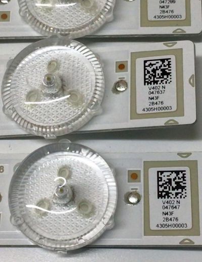 KIT DE LED´S PARA TV SONY (5 PIEZAS) / NUMERO DE PARTE LB4305H / LB4305H V0_03 / 4305H00003 / E469119 / 7788A / MODELO KD-43X80J - Imagen 3